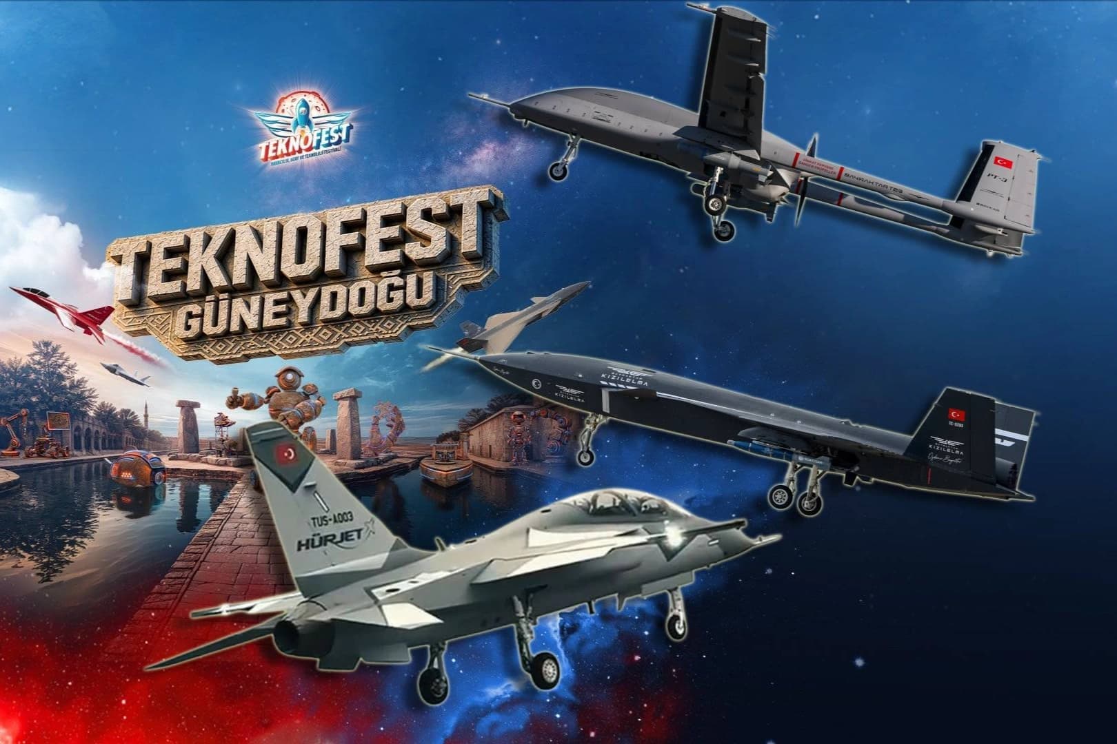 TEKNOFEST Güneydoğu'da gençlik ve teknoloji buluştu